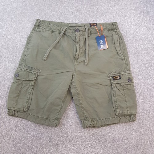 Superdry mens shorts green - shorts, 36