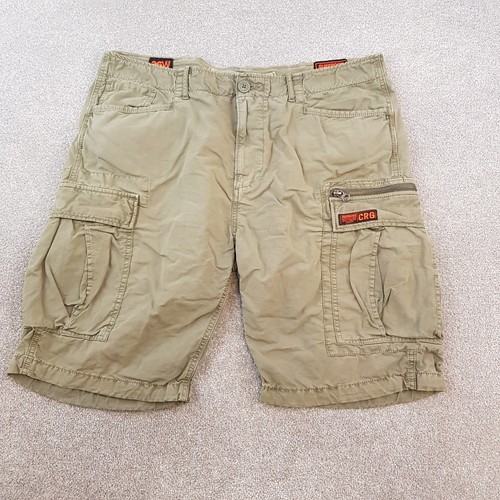 Superdry mens shorts green - superdry,