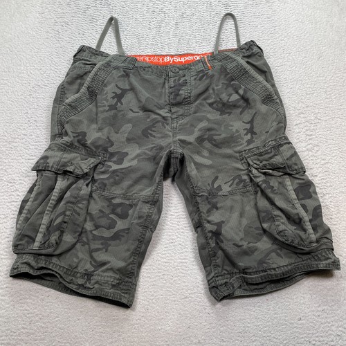 Superdry shorts mens xxl camo - superdry,