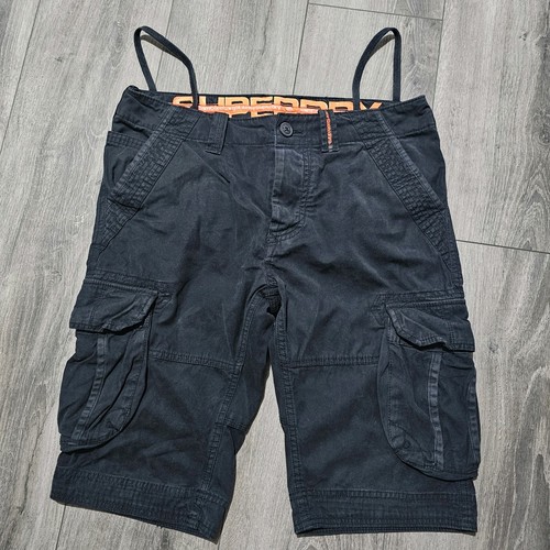 Superdry cargo shorts navy - superdry,