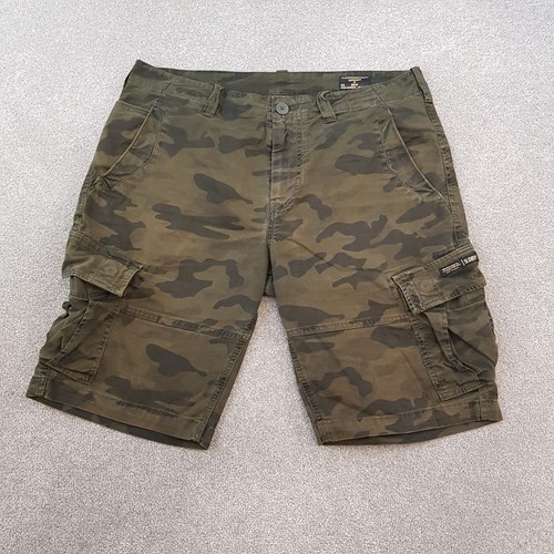 Superdry mens shorts green - shorts, 34