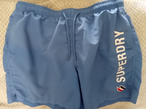 Superdry blue swim shorts - superdry,